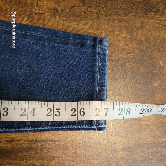 American Eagle Jeans 2 R Dream Jegging Super Hi Rise Medium Dark Tummy Control - Picture 12 of 14